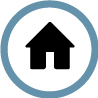 Household/domestic waste collection icon.